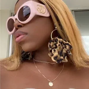 Gucci | Accessories | Runway Newgucci Pink Gg80s 003 New  display picture 3